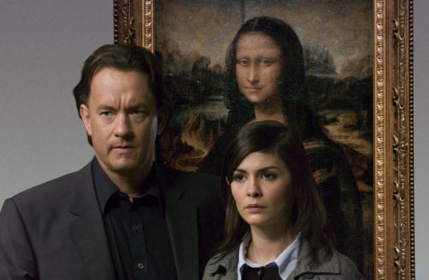 Still of Tom Hanks and Audrey Tautou in The Da Vinci Code (2006)