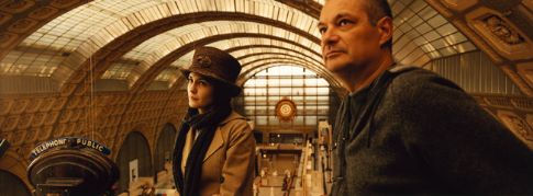 Jean-Pierre Jeunet and Audrey Tautou in Un long dimanche de fiançailles (2004)