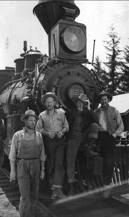 Left to Right - Al Taylor, Jack Rockwell, Tom London, & Slim Whitaker