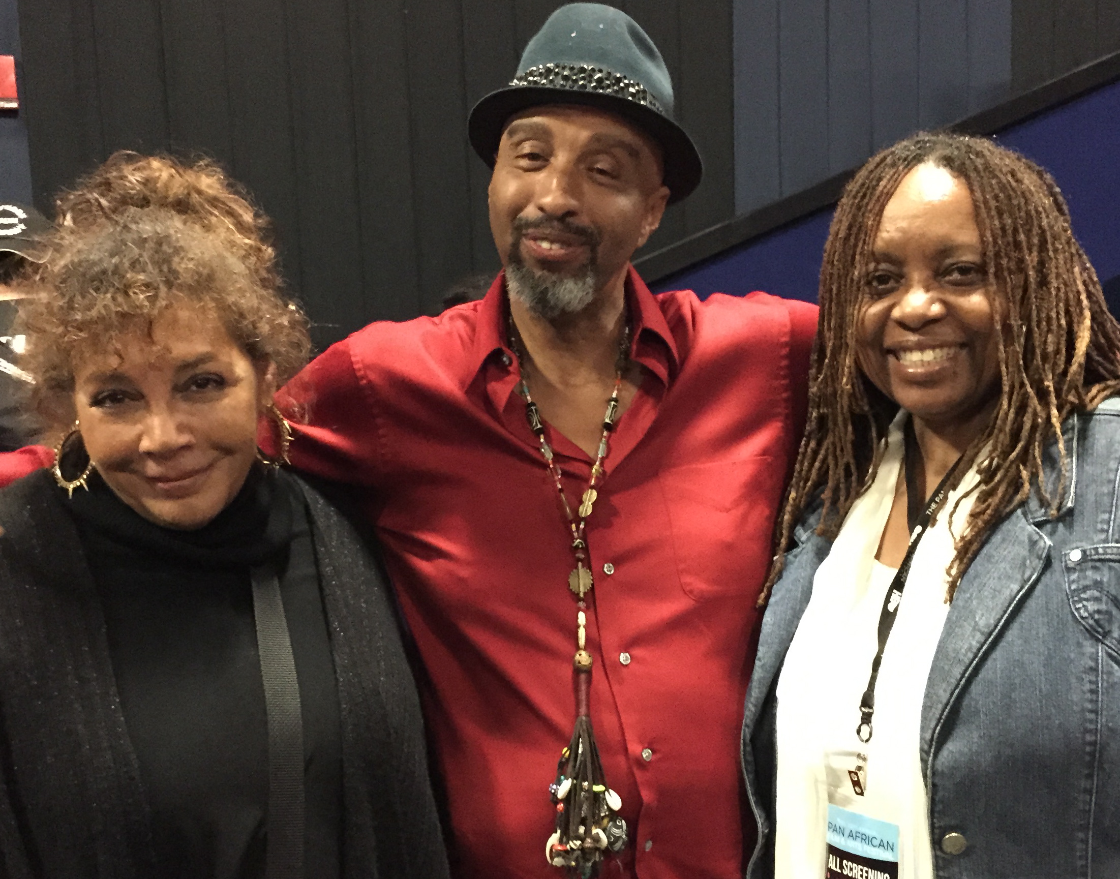American actor #B.T. Taylor #American director #Neema Barnette #Screen Writer Joyce Renee Lewis. Neema was Directing and interview with #Denzel Washington and Director #Carl Franklin