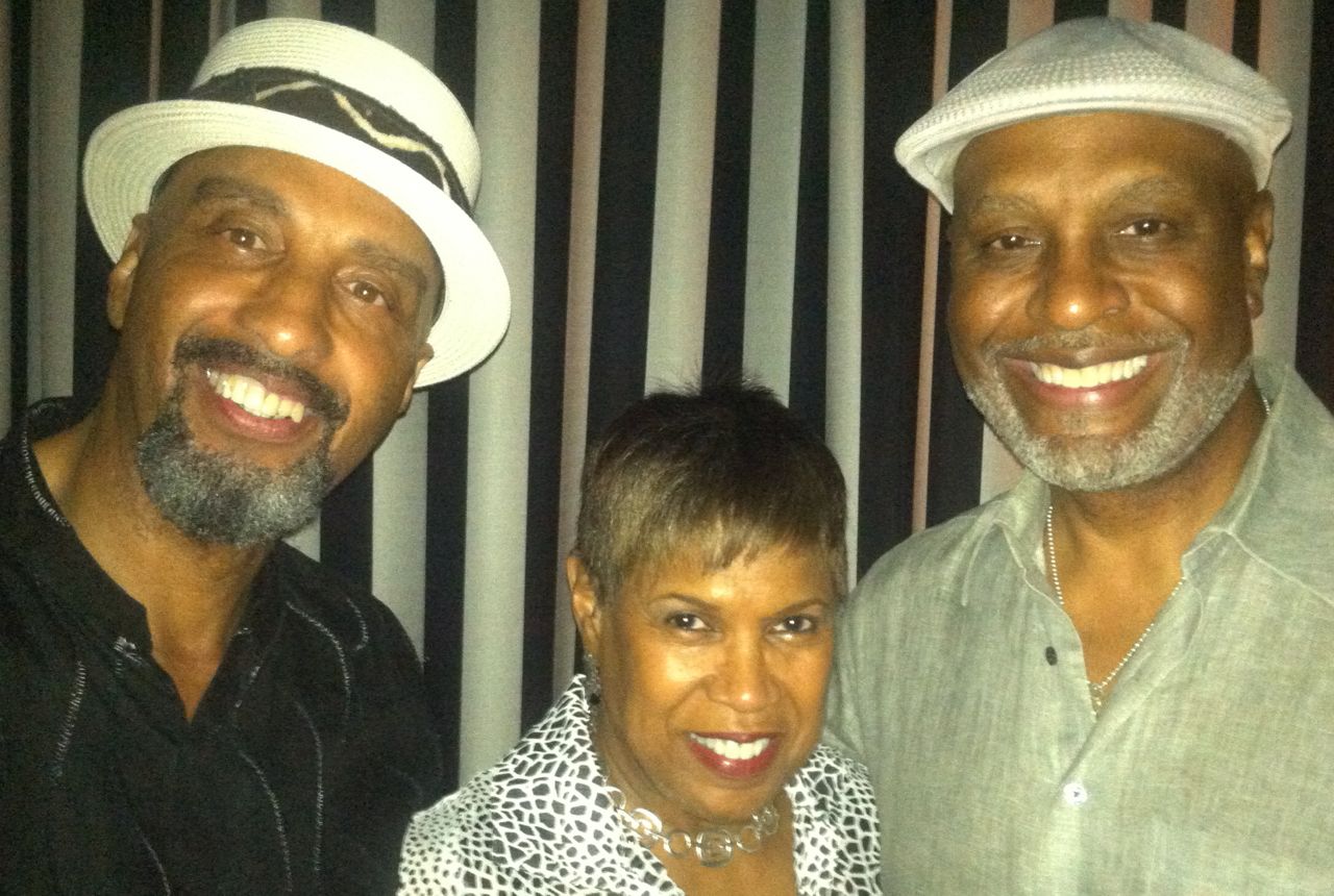 #American Actors #B.T. Taylor. #Aixa Clemente and #James Pickens Jr. at their friends #Eric Butlers birthday party. #americanactor #B.T.Taylor #jamespickenjr.