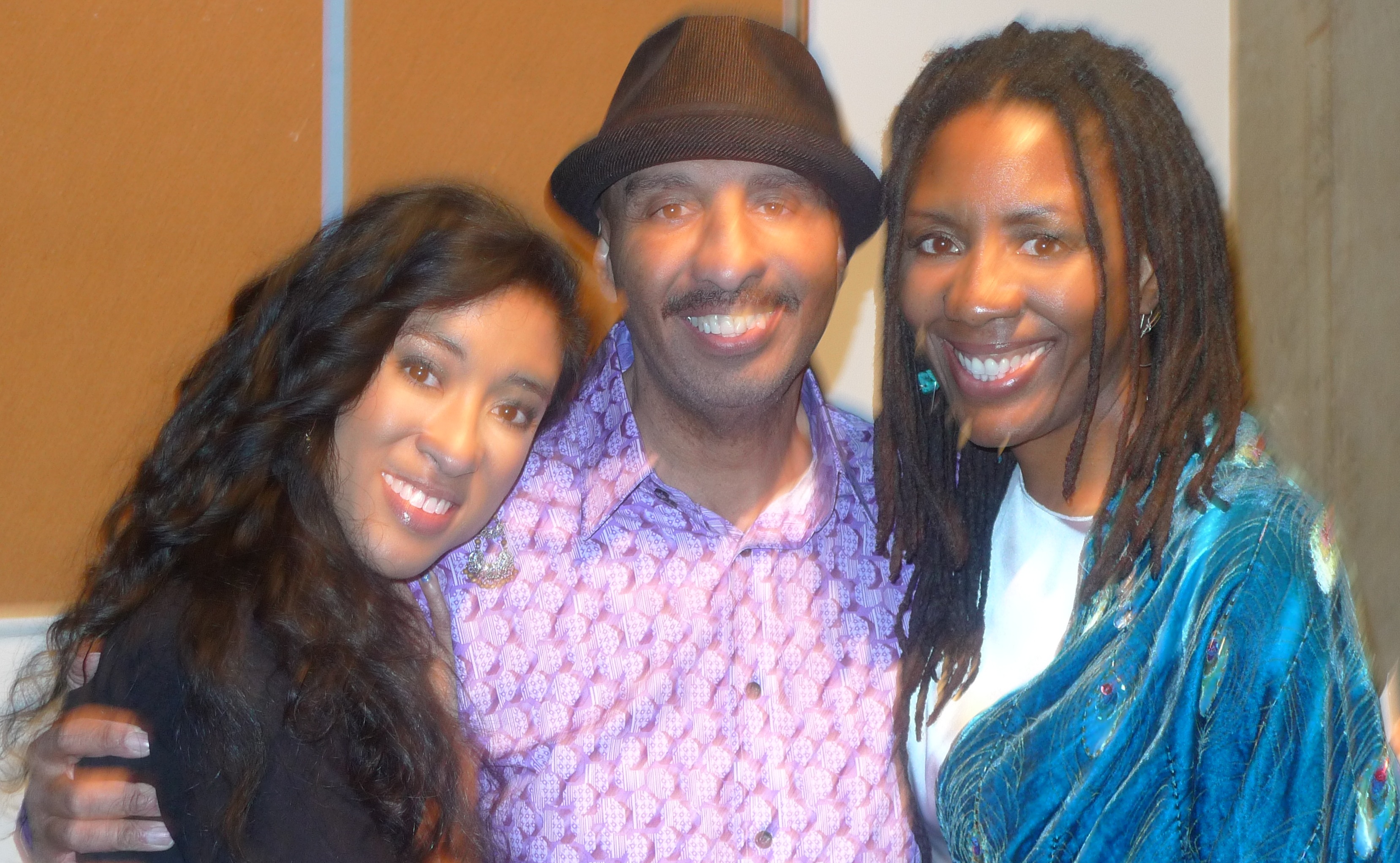 American Actor B.T. Taylor At cast party for Voice of the unheard With #American singers #Nadia Christine Duggin and #Nailah Porter