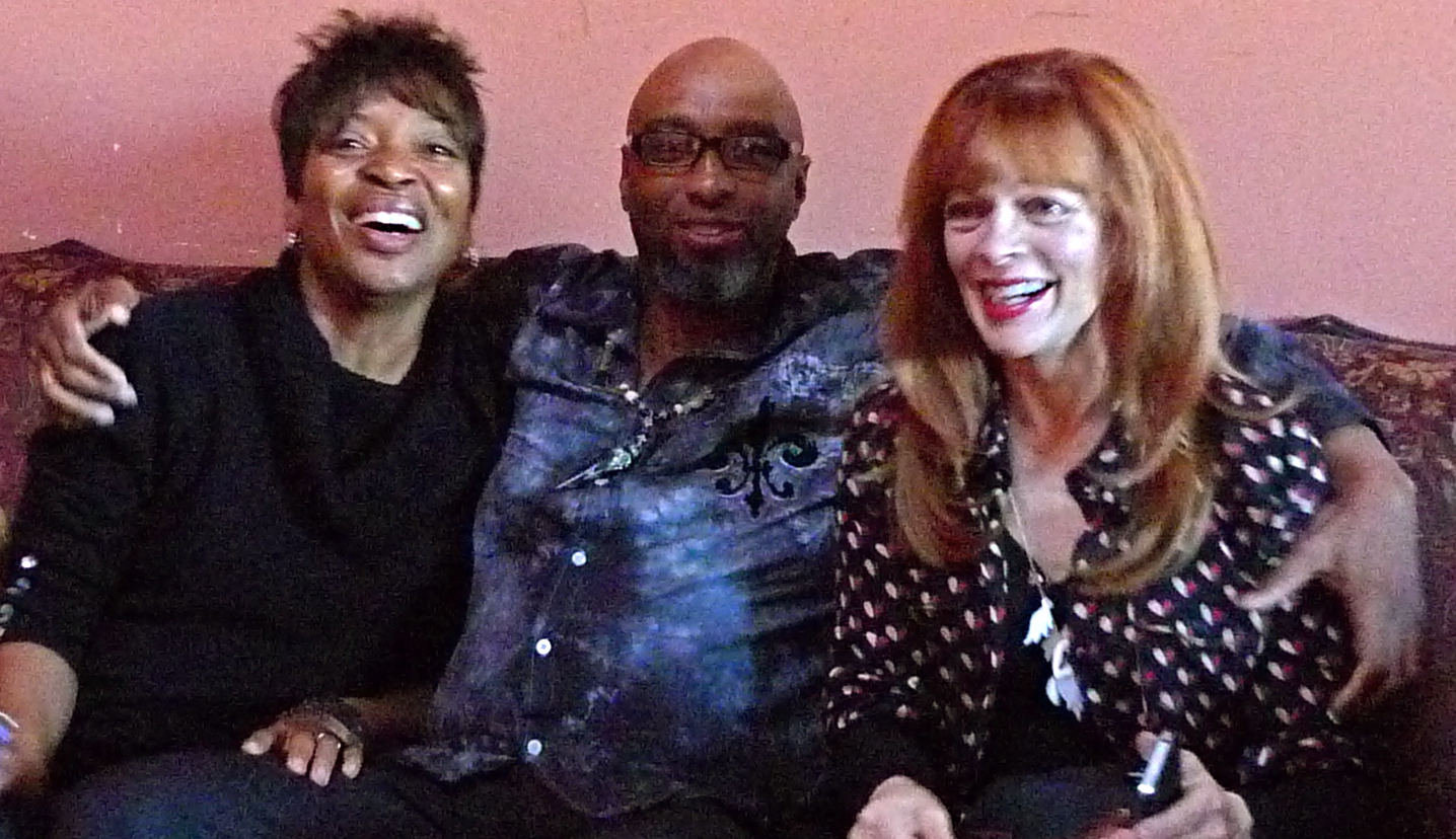 #American Actor #B.T. Taylor doing the show Voices of the unheard, with #american actors #Tina Lifford and #Frances Fisher