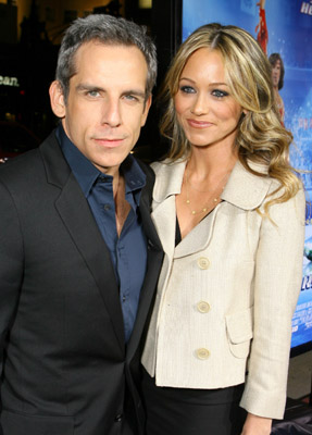 Ben Stiller and Christine Taylor at event of Paciuzomis i slove (2007)