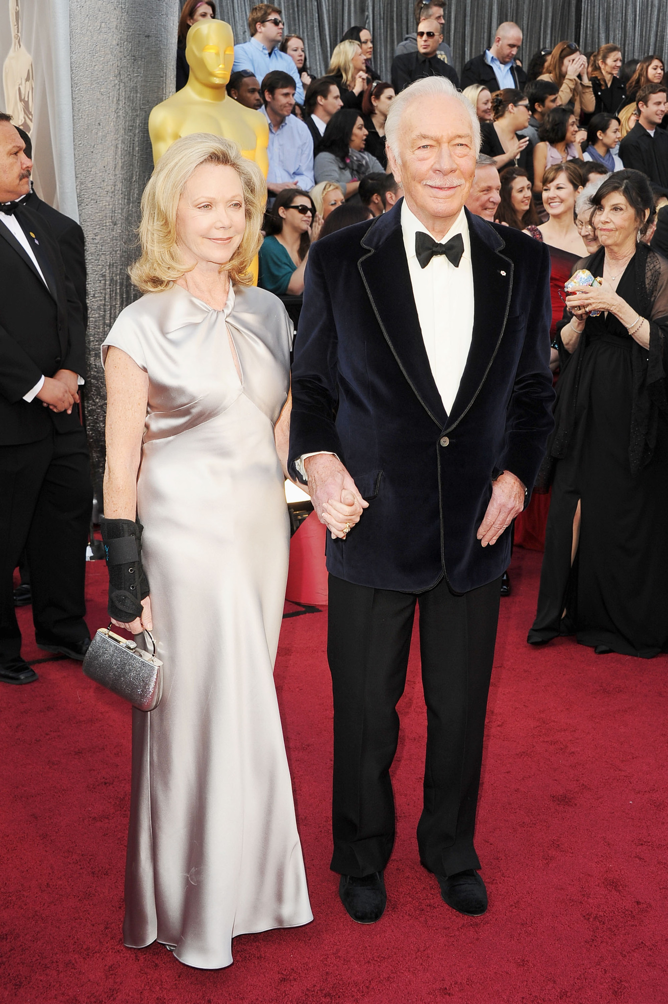 Christopher Plummer and Elaine Taylor