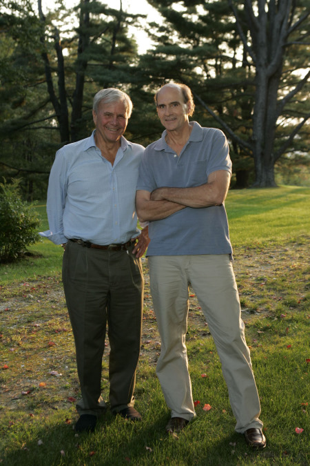 Tom Brokaw and James Taylor in 1968 with Tom Brokaw (2007)