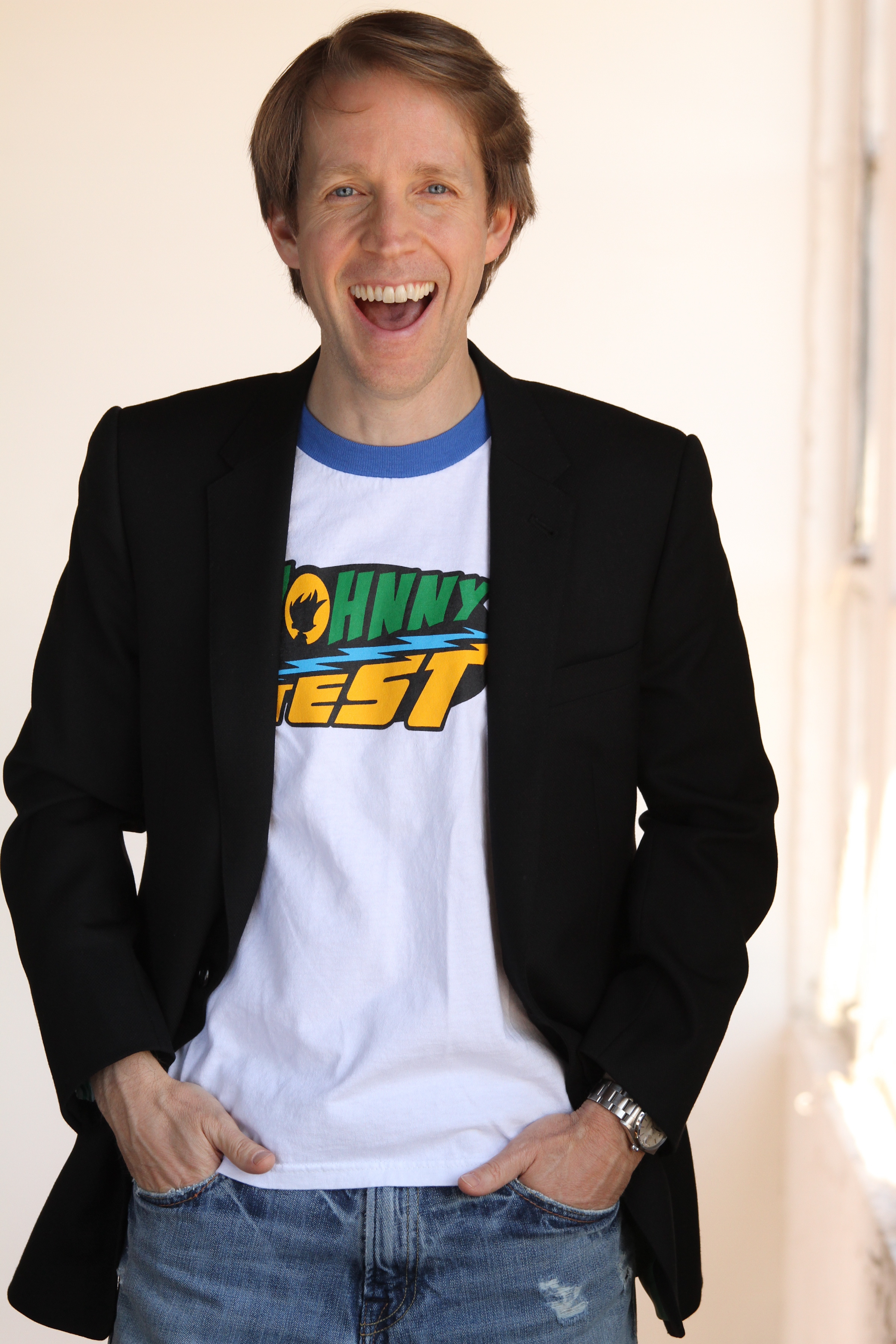 James Arnold Taylor is the voice of Johnny Test