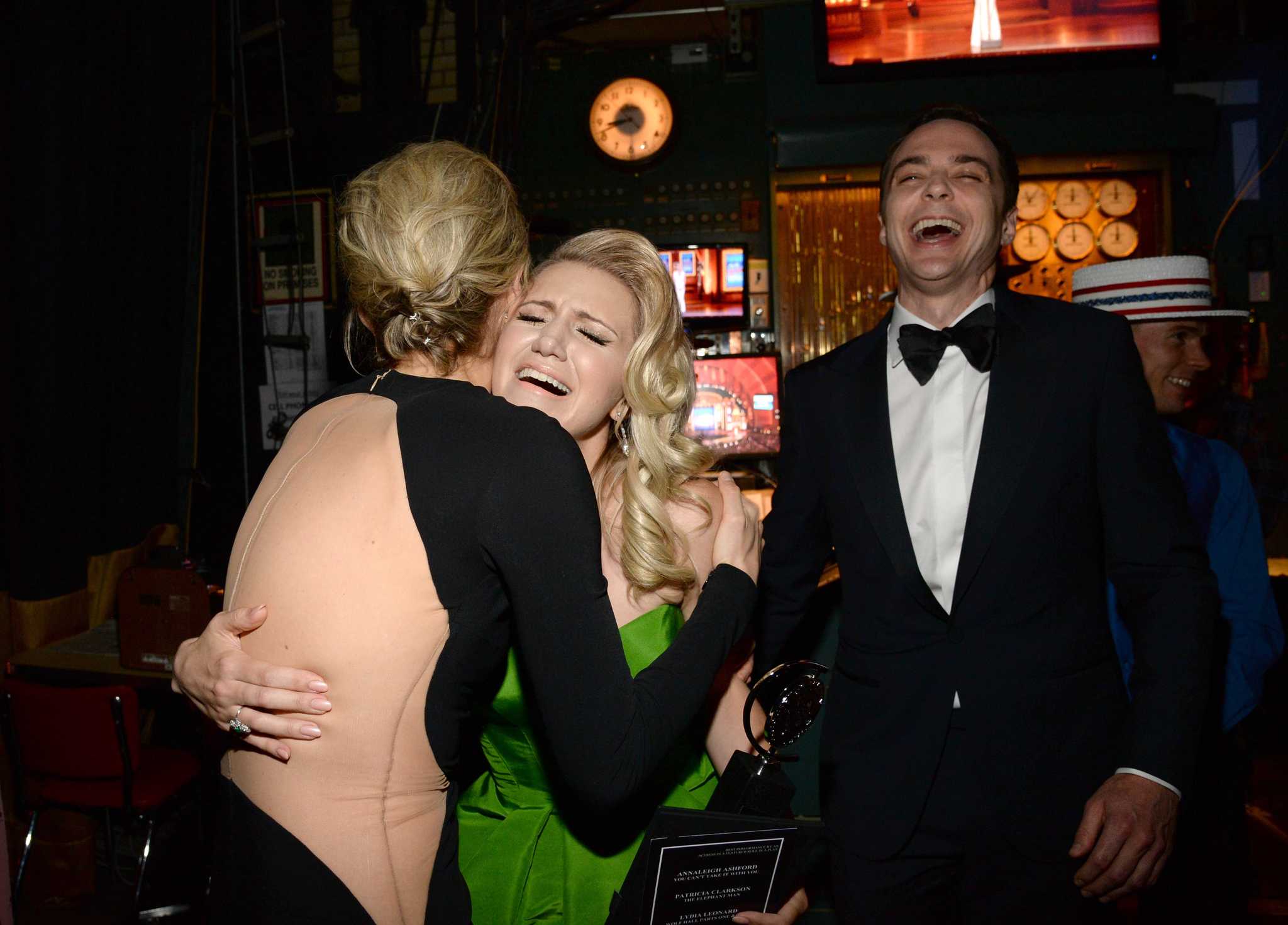 June Taylor, Jim Parsons, Taylor Schilling and Annaleigh Ashford