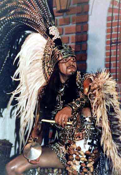 Martin S. Tellez, Traditional Aztec Dancer