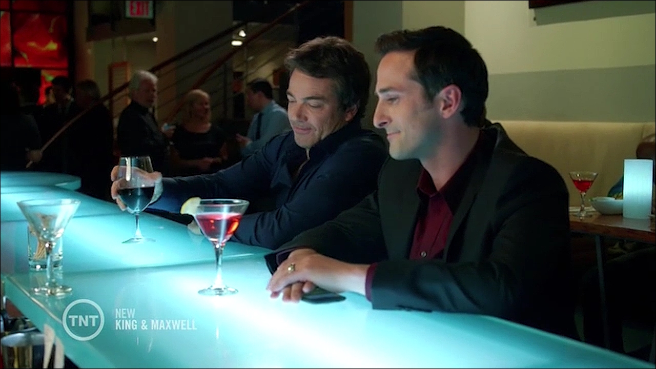 Jon Tenney and Michael Patrick Denis in King & Maxwell (2013)