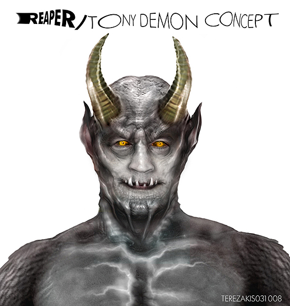 bill terezakis tony demon concept 2