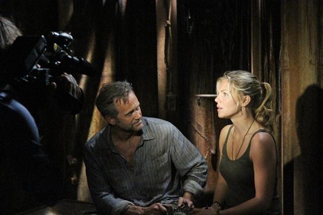 Still of Lee Tergesen and Eloise Mumford in The River (2012)