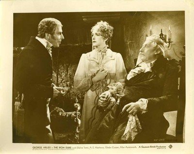 George Arliss, Alan Aynesworth and Ellaline Terriss in The Iron Duke (1934)