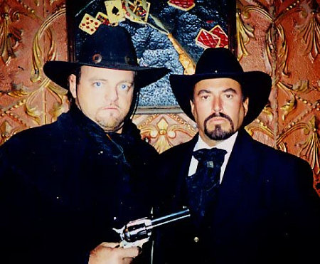 (l to r) Rusty Meyers and Michael A. Tessiero