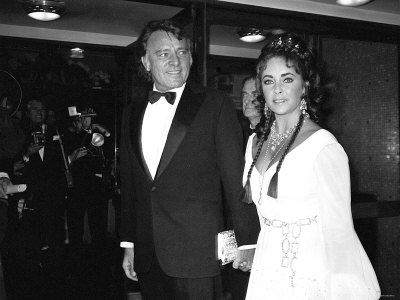 Burton and Taylor at the New York Premiere of the film.