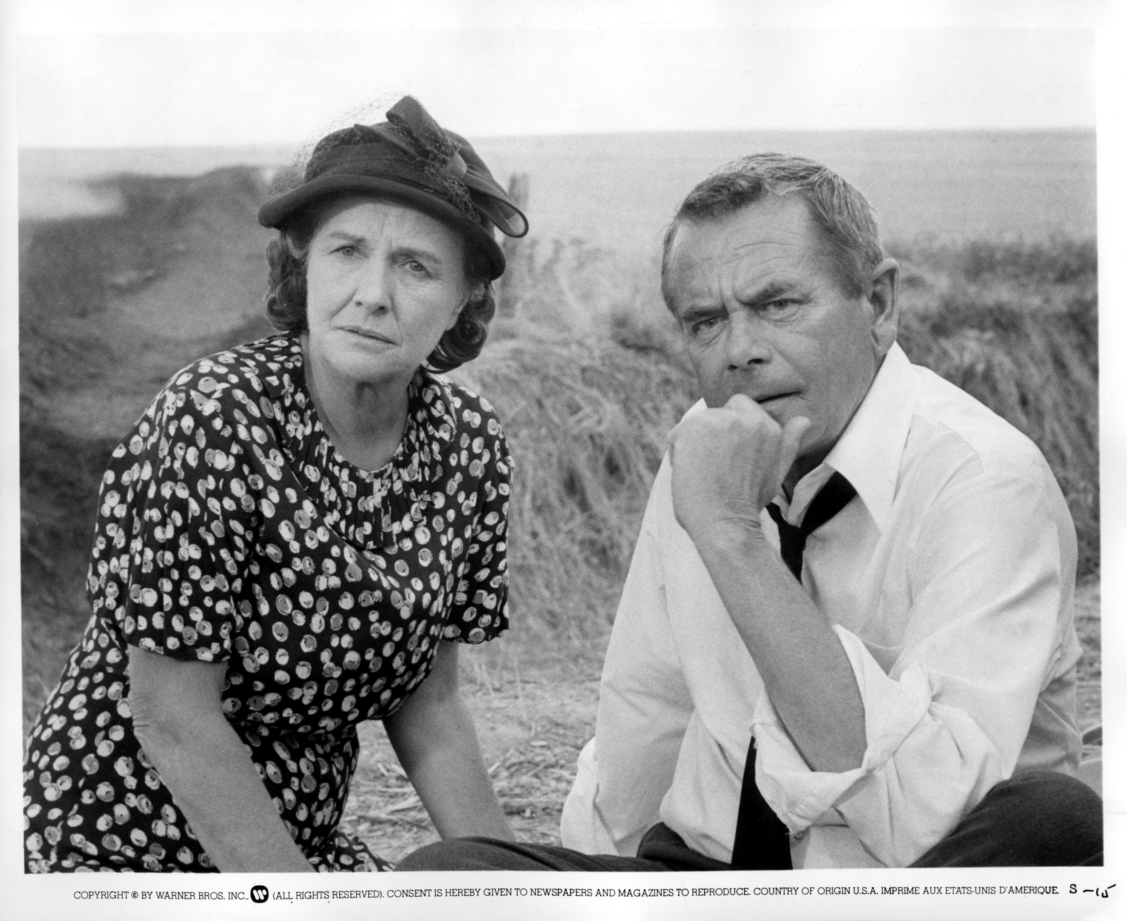 Still of Glenn Ford and Phyllis Thaxter in Superman (1978)