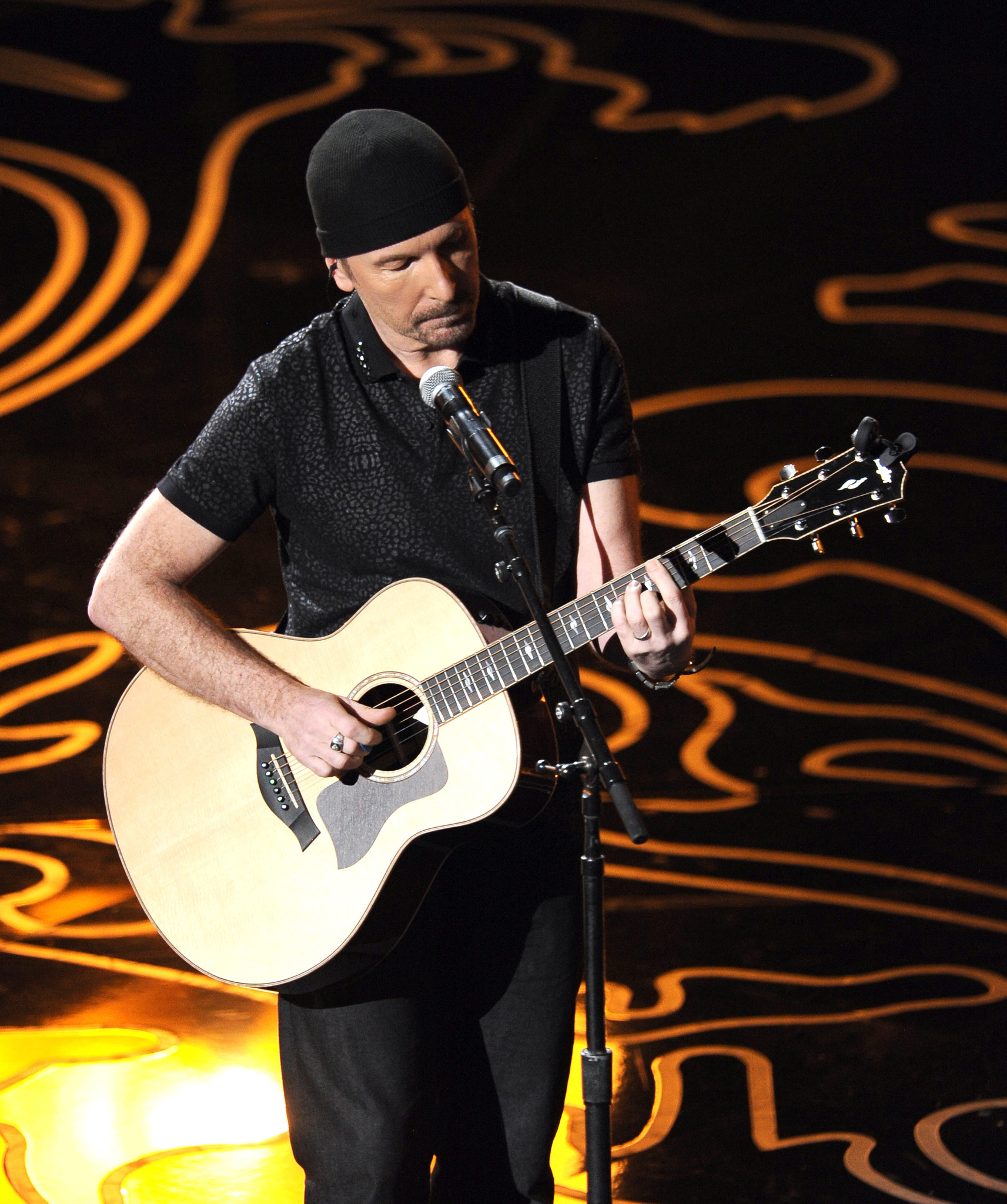 The Edge at event of The Oscars (2014)