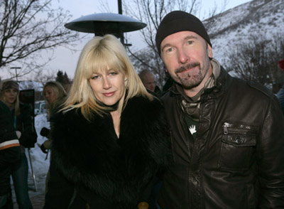 Lian Lunson and The Edge at event of Leonard Cohen: I'm Your Man (2005)
