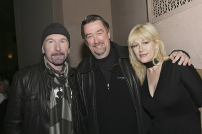 Geoffrey Gilmore, Lian Lunson and The Edge at event of Leonard Cohen: I'm Your Man (2005)