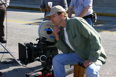 Writer/Director (Carl Thibault). Present Day shoot Los Angeles.
