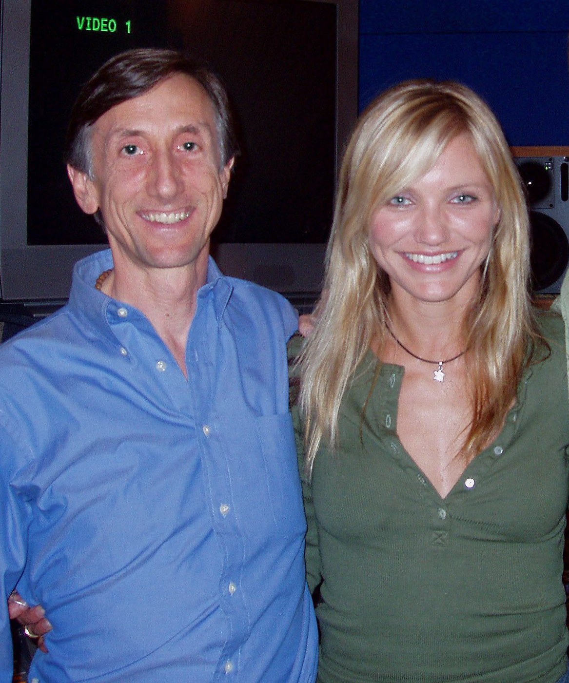 Cameron Diaz w/ Producer Kit Thomas, May 2003