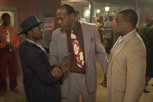 Sean Patrick Thomas, with Danny Glover and Eric Abrams in 