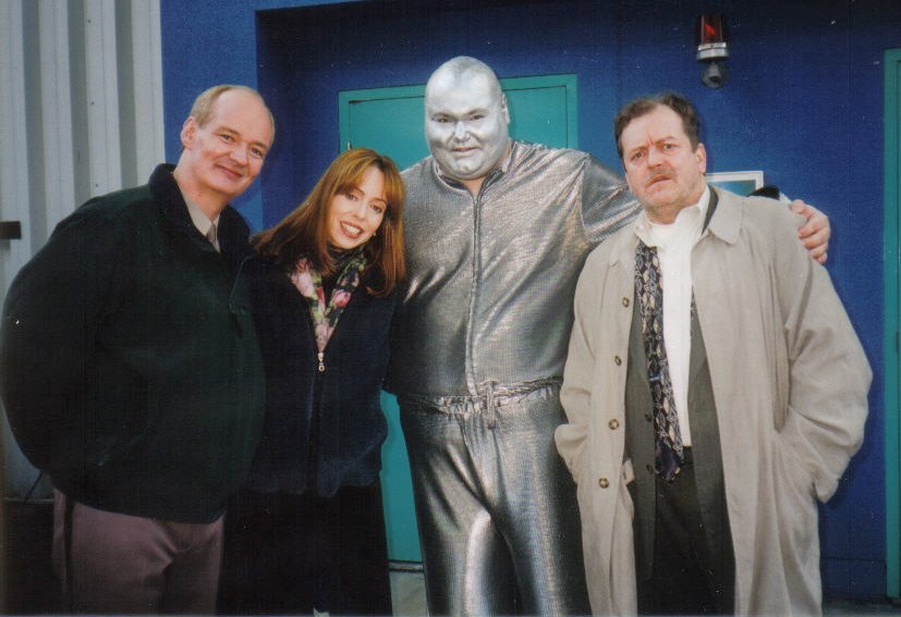 C. Ernst Harth, Colin Mochrie, Mackenzie Phillips and Don Thompson in The Outer Limits (1995)