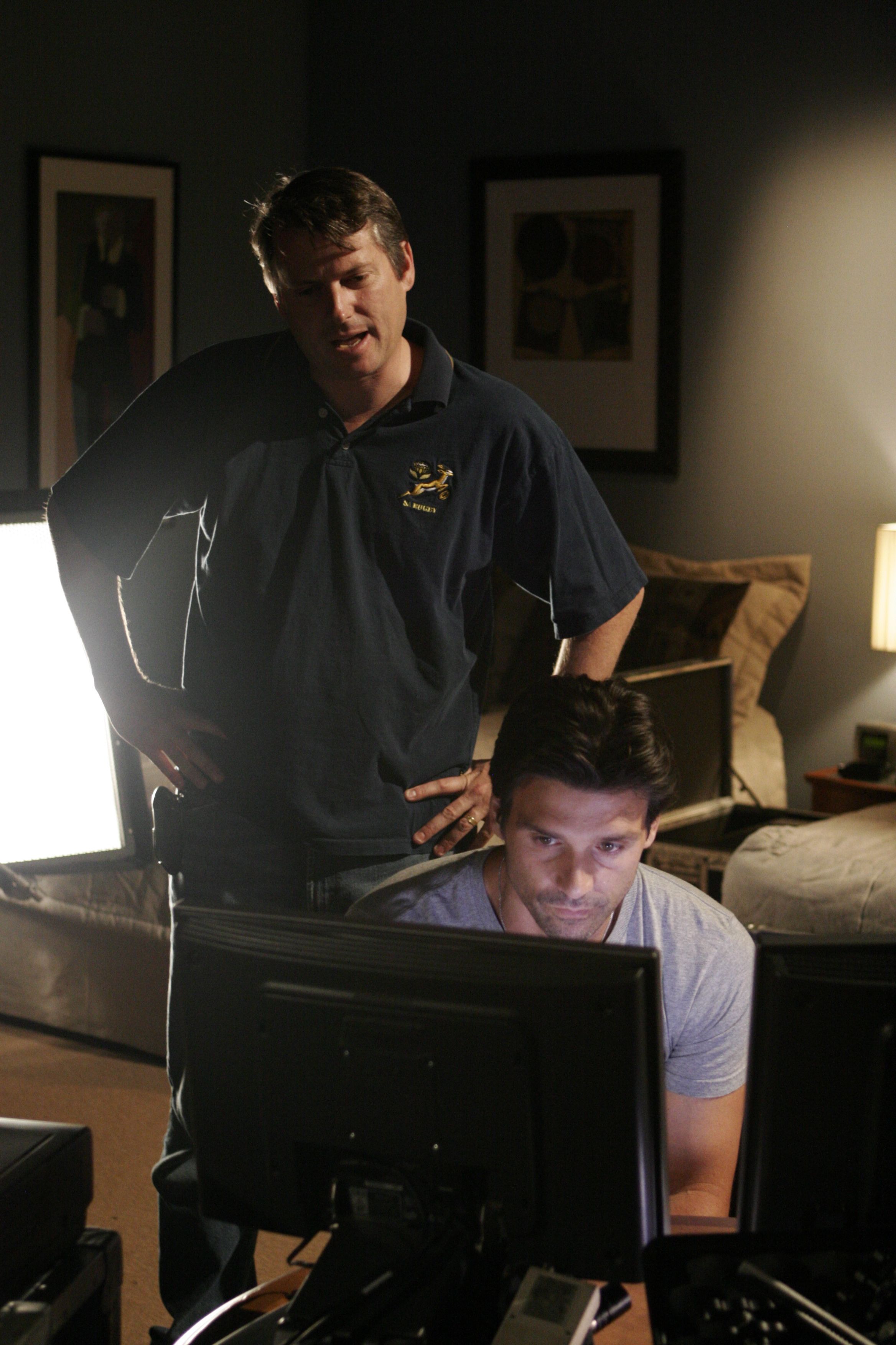 Directing Frank Grillo in 