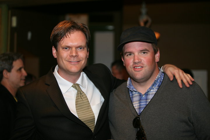 Todd Thompson and Ethan Suplee (2010 Sunscreen Film Festival)