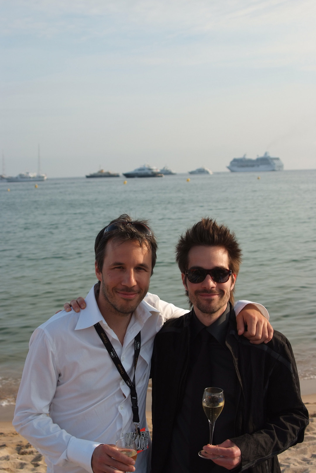 Filmmaker brothers Denis and Martin Villeneuve at Cannes 2008