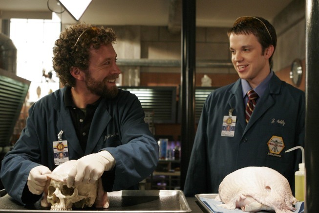 Still of T.J. Thyne and Eric Millegan in Kaulai (2005)