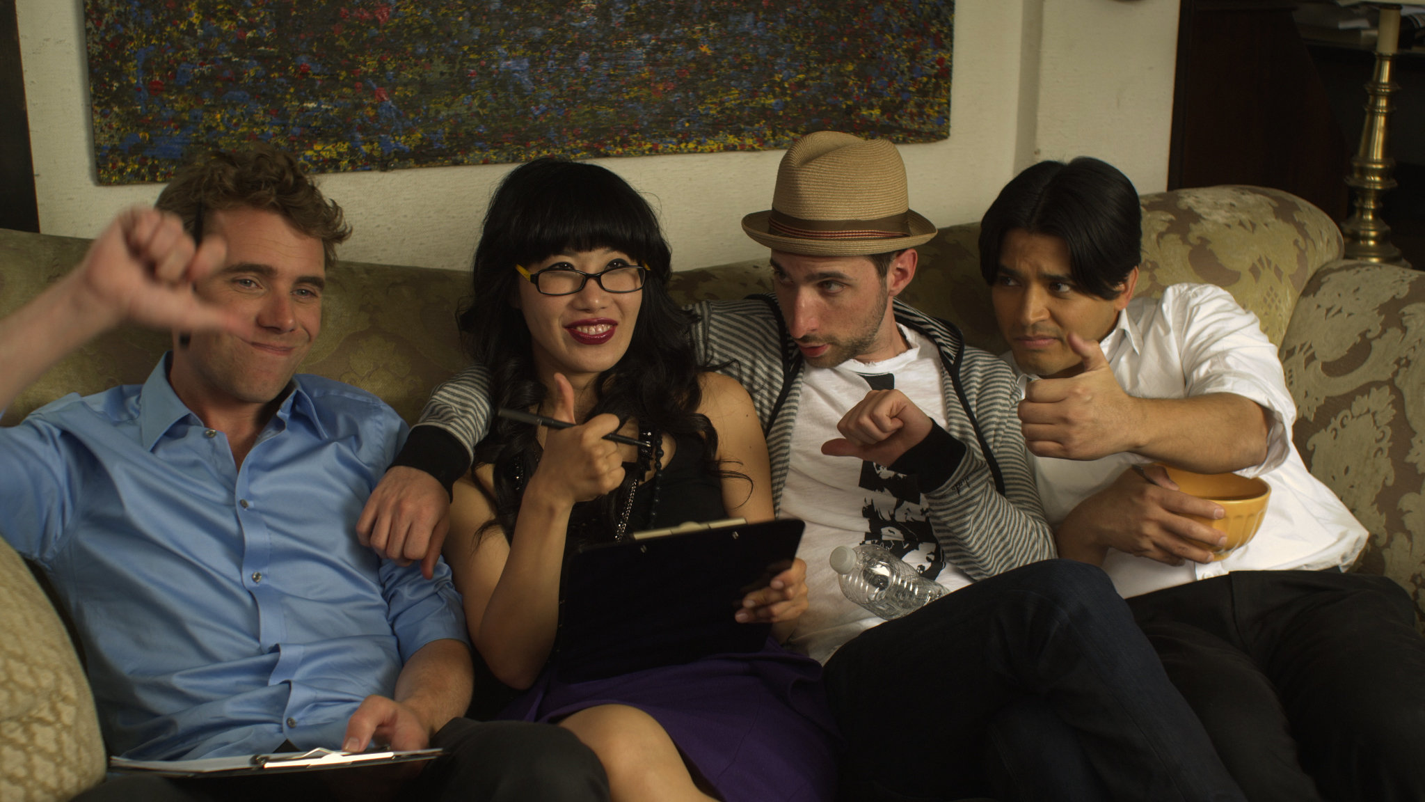 Vivian Bang, Douglas Spain, Dov Tiefenbach, John White and Christie Will in Boy Toy (2011)