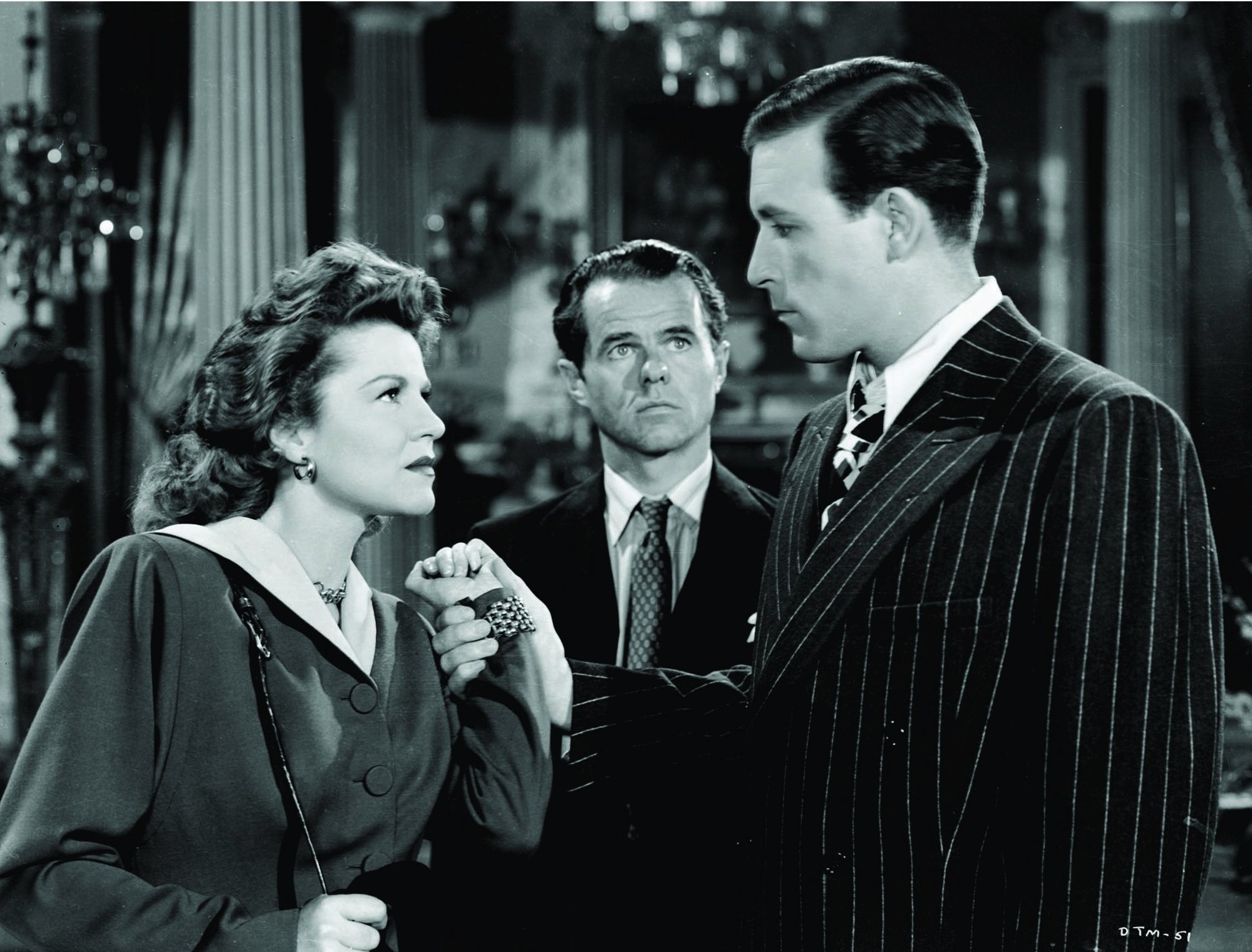 Still of Elisha Cook Jr., Lawrence Tierney and Claire Trevor in Born to Kill (1947)