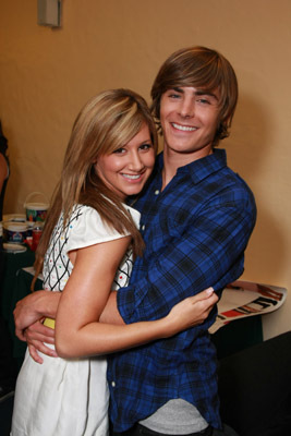 Ashley Tisdale and Zac Efron at event of High School Musical 3: Senior Year (2008)