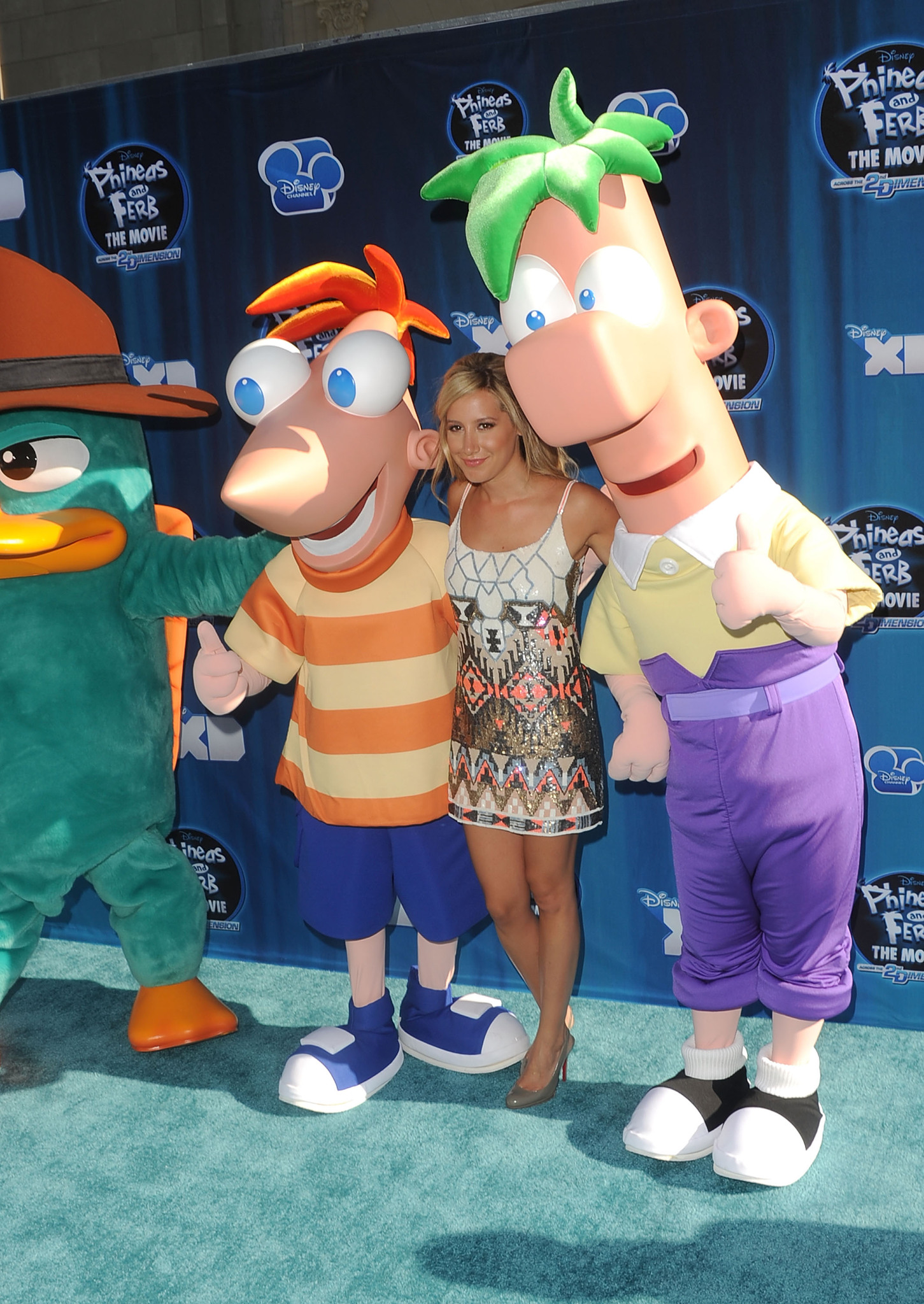 Ashley Tisdale at event of Phineas and Ferb the Movie: Across the 2nd Dimension (2011)