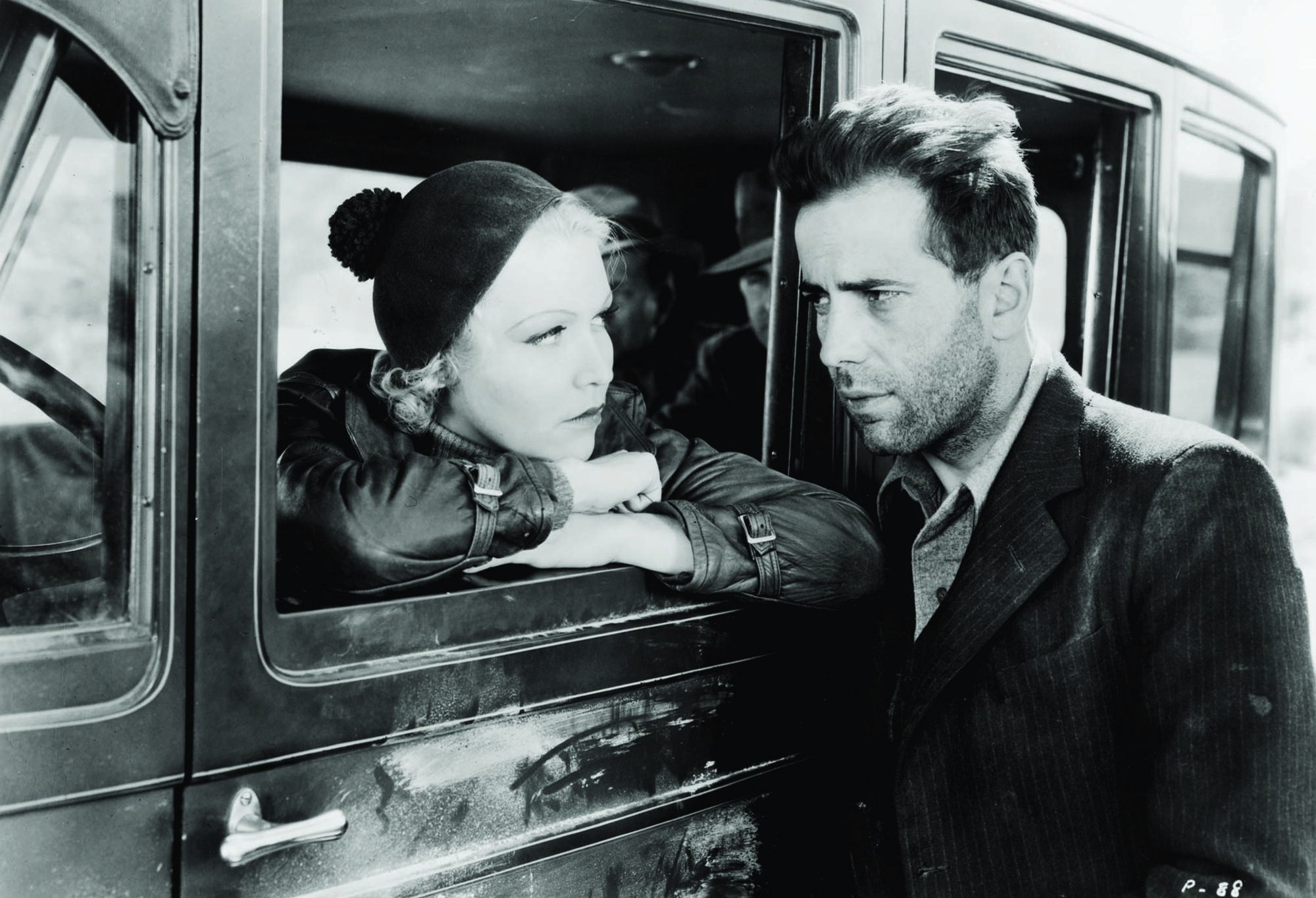 Still of Humphrey Bogart and Genevieve Tobin in The Petrified Forest (1936)