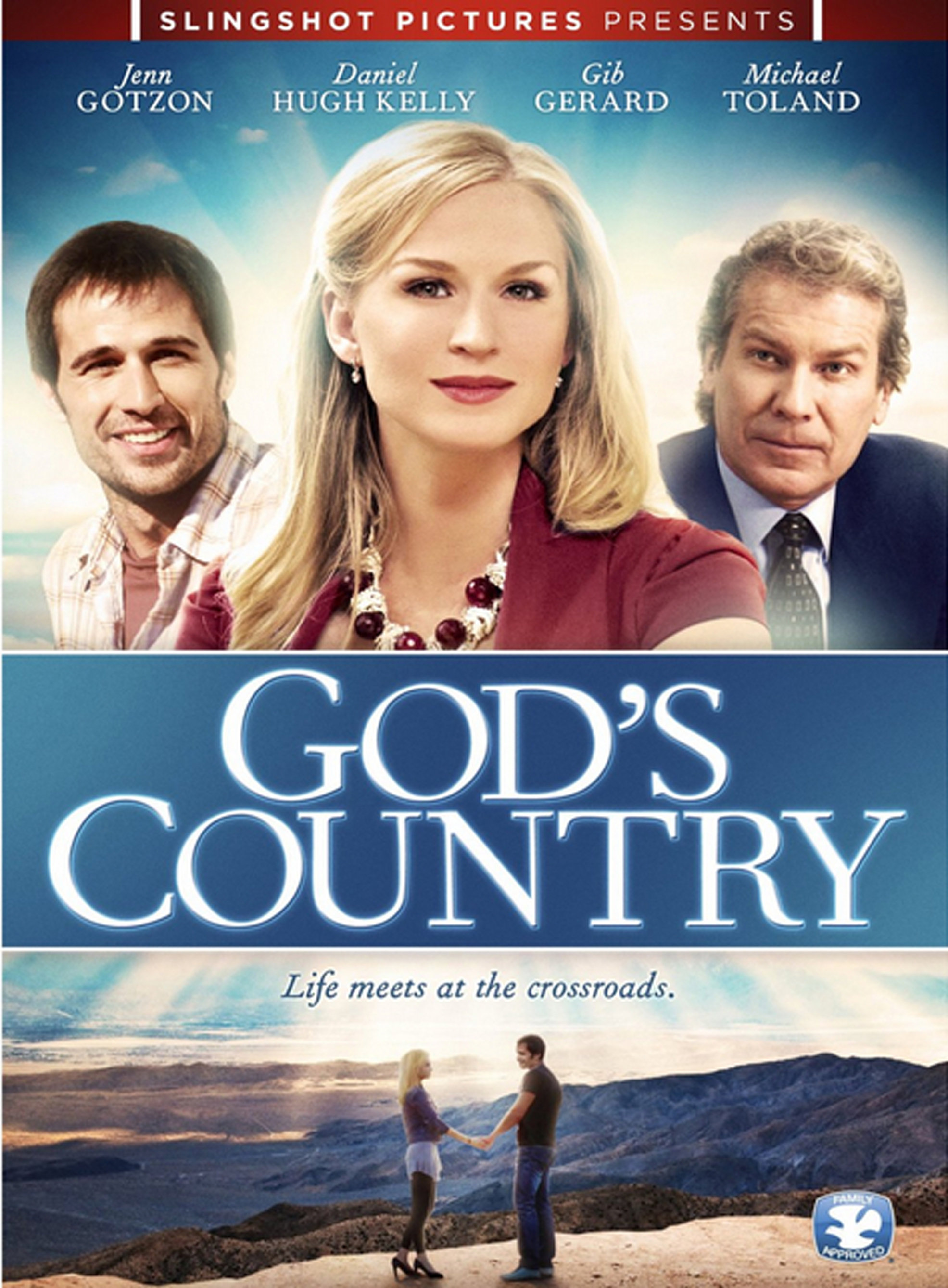 Daniel Hugh Kelly, Michael Toland, Jenn Gotzon, Chris Armstrong, Cecil Chambers, Christopher Ridder, Gib Gerard and John Atterberry in God's Country (2012)