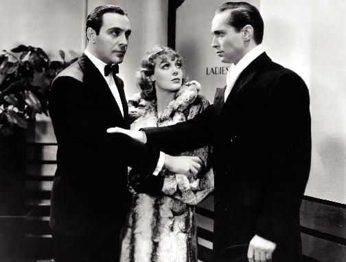 Still of Ricardo Cortez, Franchot Tone and Loretta Young in Midnight Mary (1933)