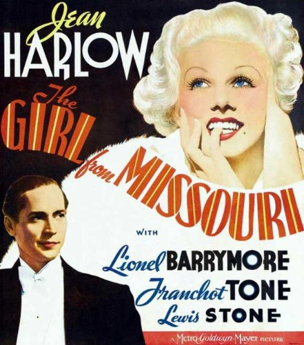 Jean Harlow and Franchot Tone in The Girl from Missouri (1934)