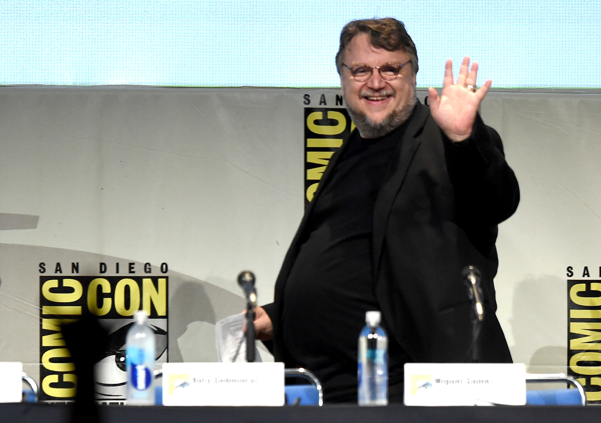 Guillermo del Toro at event of The Strain (2014)