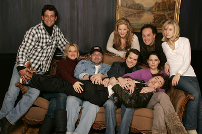 Neve Campbell, Alan Cumming, Kristen Bell, Christian Campbell, Andy Fickman, Ana Gasteyer, Robert Torti and Amy Spanger at event of Reefer Madness: The Movie Musical (2005)