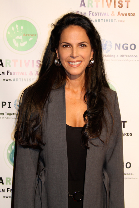 Mariana Tosca arrives at the 9th Annual Artivist Awards at the Barnsdall Theatre in Hollywood, CA on November 4, 2012