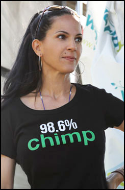 Mariana Tosca for Save The Chimps, WorldFest Los Angeles, Ca, May 18, 2014