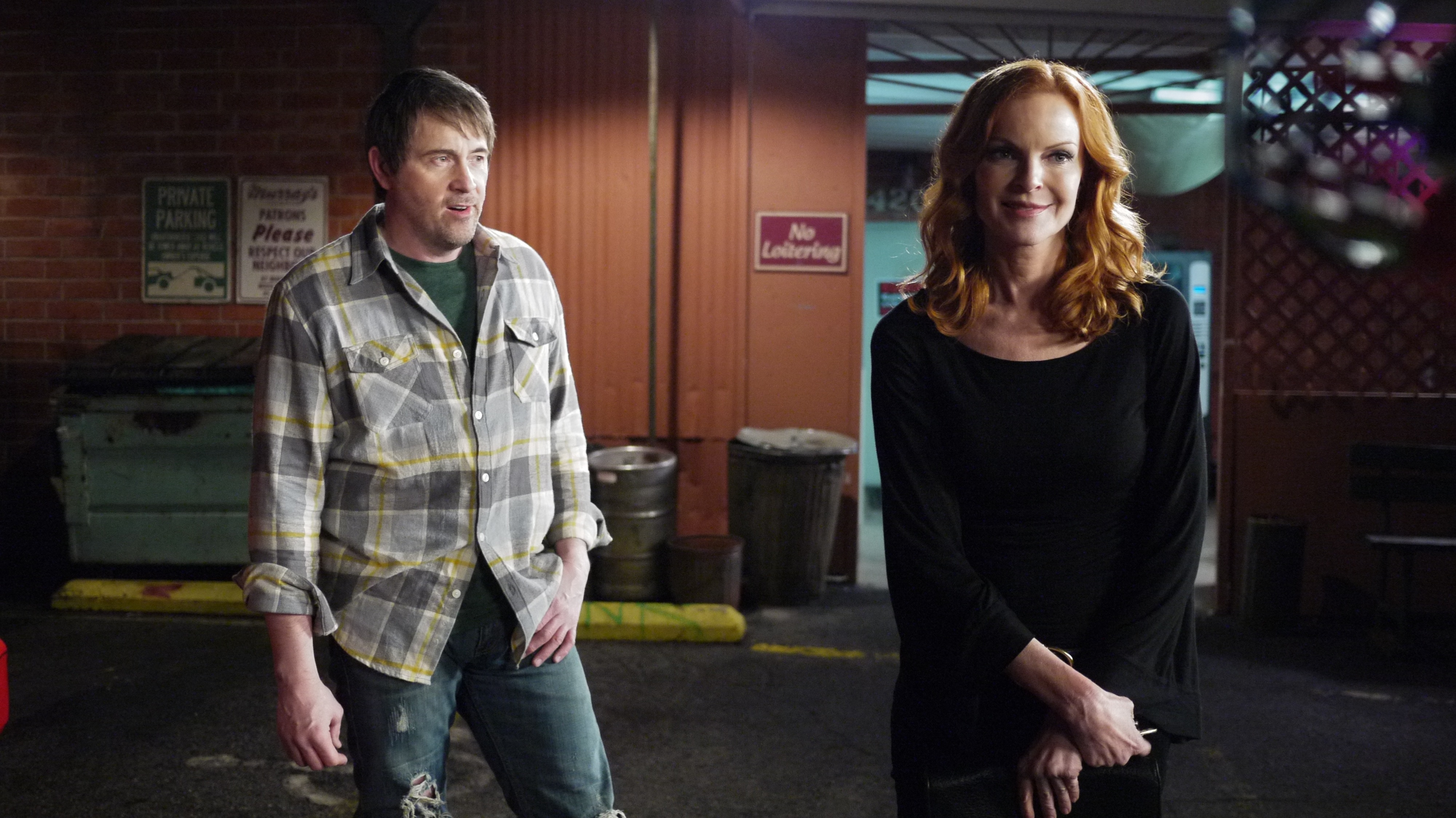 Production Still - Desperate Housewives - Mark Totty & Marcia Cross