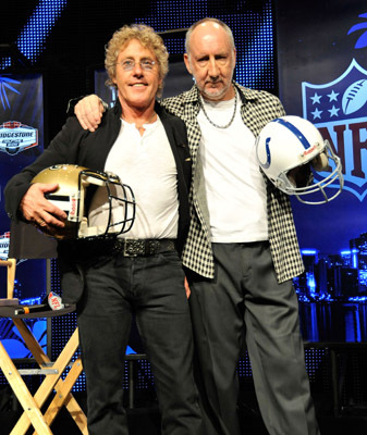 Roger Daltrey and Pete Townshend