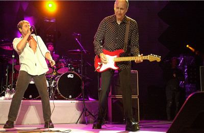 Roger Daltrey and Pete Townshend