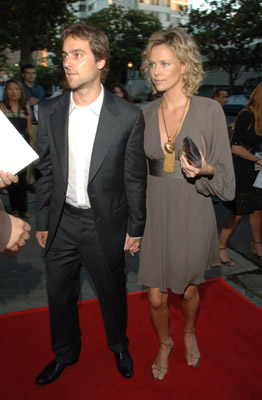 Charlize Theron and Stuart Townsend