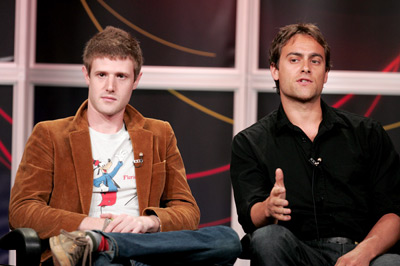 Eric Jungmann and Stuart Townsend at event of Night Stalker (2005)