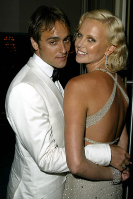 Charlize Theron and Stuart Townsend