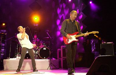 Roger Daltrey and Pete Townshend